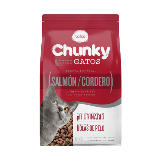 Chunky | Gatos Adultos | Salmon & Cordero