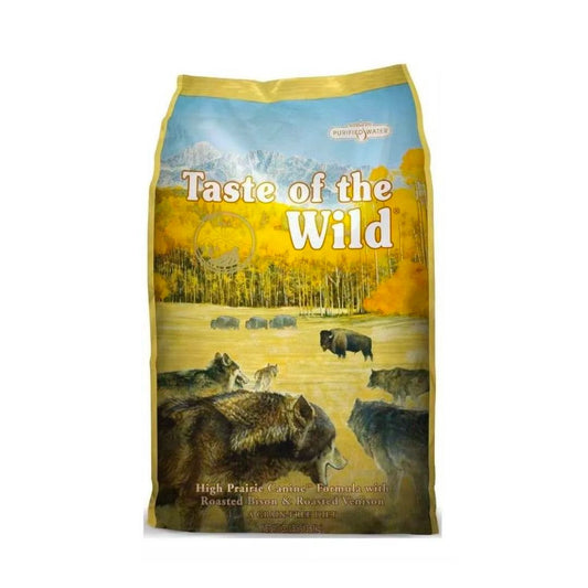 Taste of the wild | High Prairie Canine  | Venado y Bisonte asado